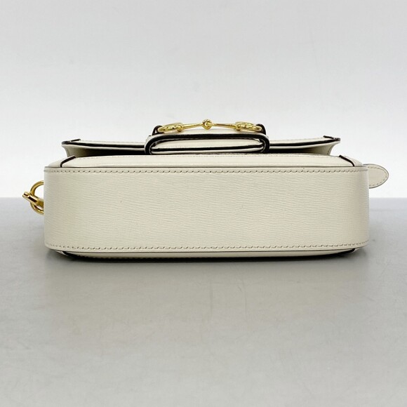 Gucci GG Supreme Sherry Line Horsebit Shoulder Bag 658574 Brown and White Wom... - Picture 3 of 11